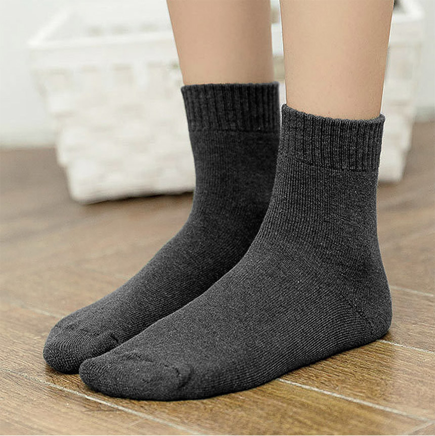 Women's Crew Socks, Cotton Blend