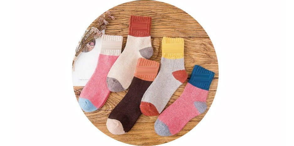 Colorful Thick Winter Basics Women's Sweater