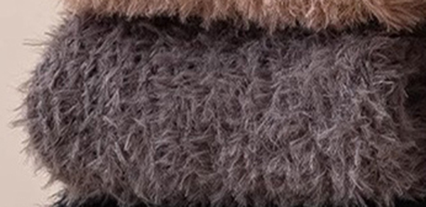 Fluffy Fur Leg Warmer Winter Socks