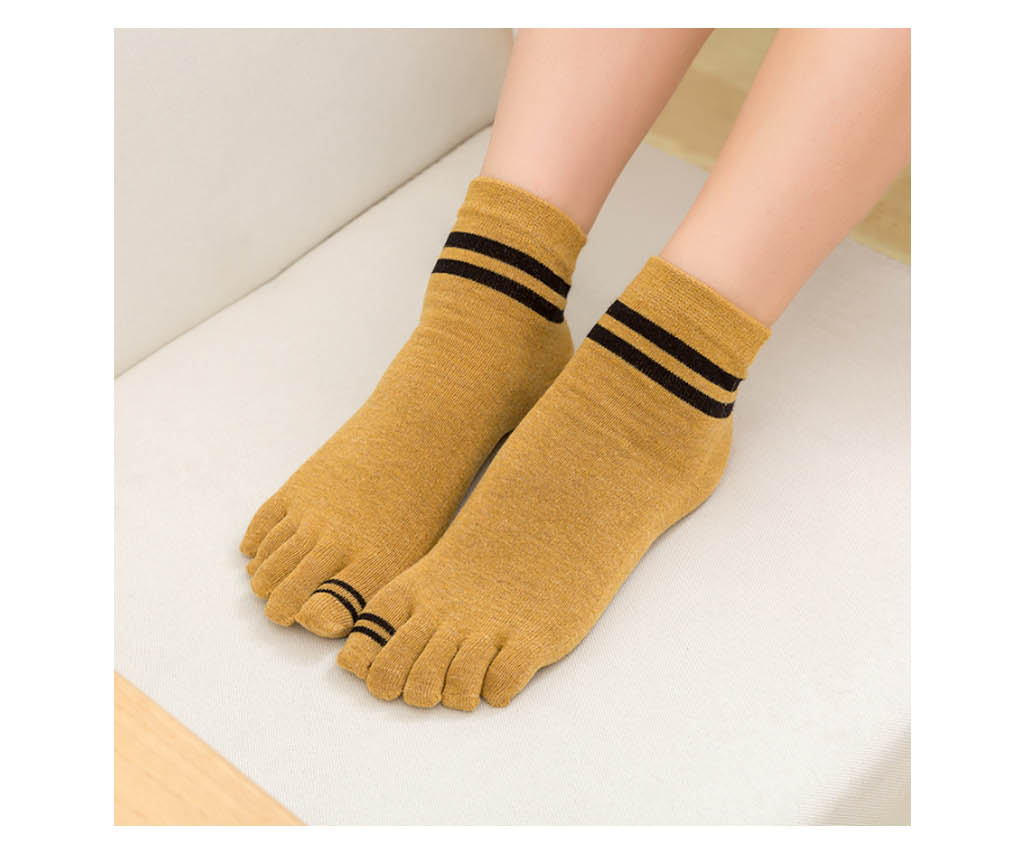 Pattern Women's Socks Daily Toe Point
