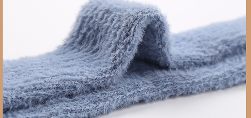 Fluffy Fur Leg Warmer Winter Socks