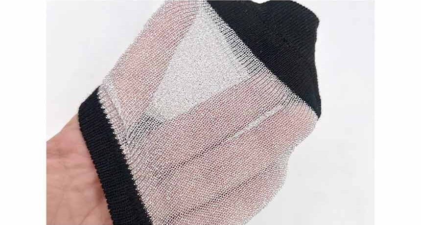 Women's Sheer Mesh Sneaker Socks, Set Of 3