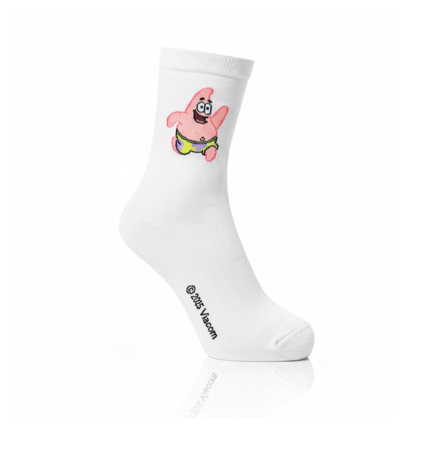 Character Casual Socks White