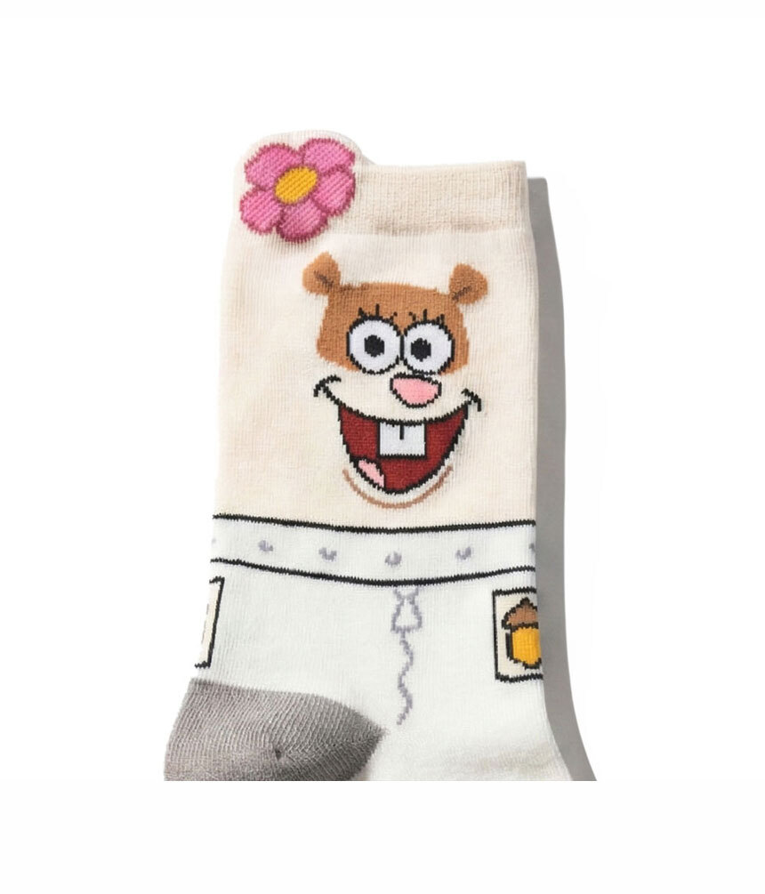 Character Ankle Socks, Ribbed Knit