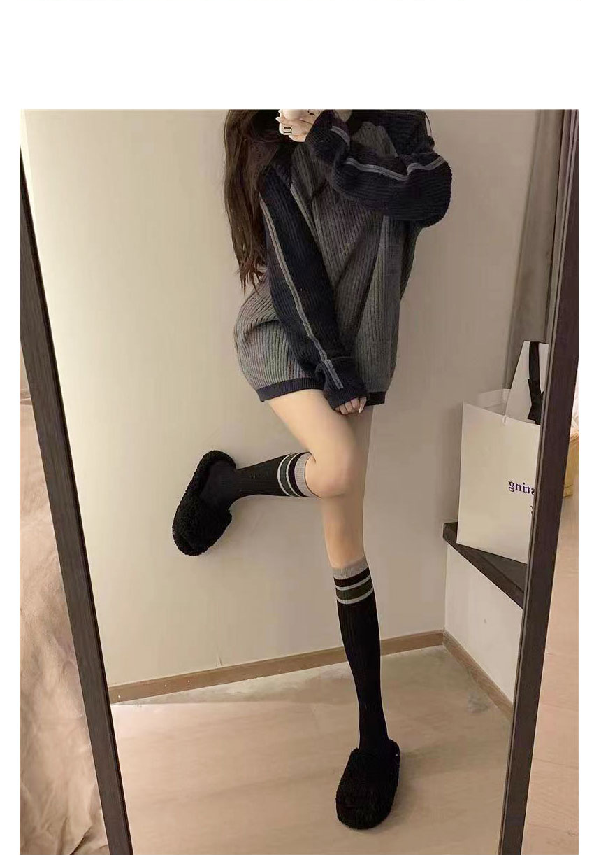 Striped Crew Socks
