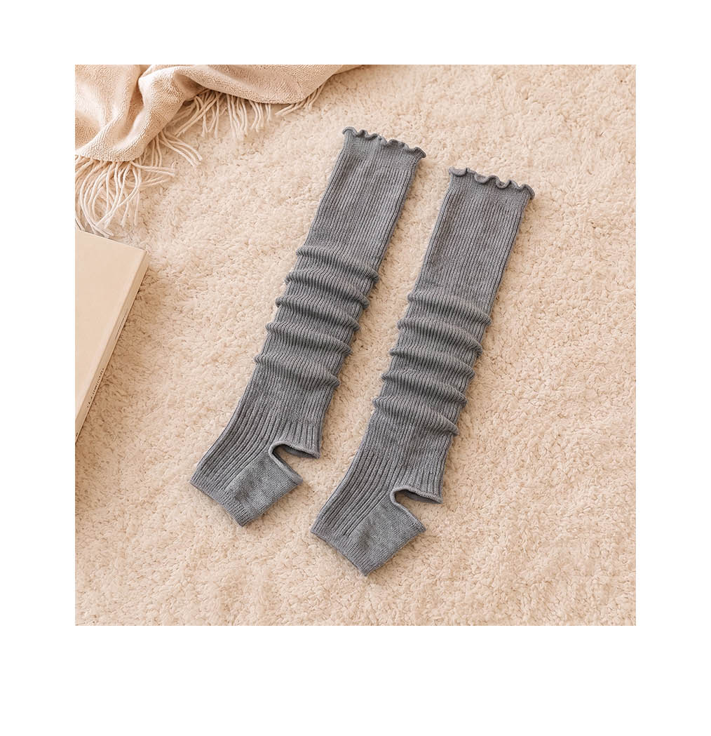 Ring Leg Warmer Thin Knit Ankle to Calf