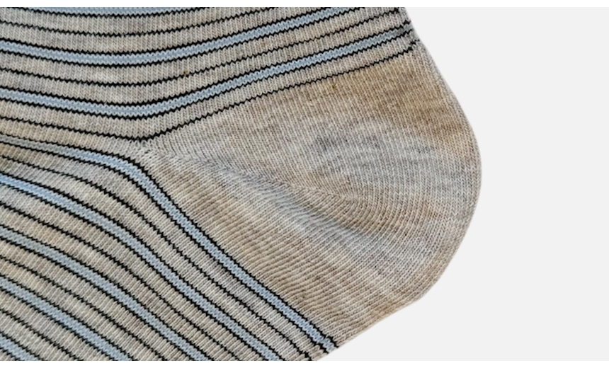 Multi Stripe Crew Socks