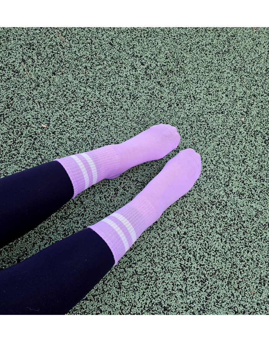 Non-Slip Pilates Socks Mid-Calf