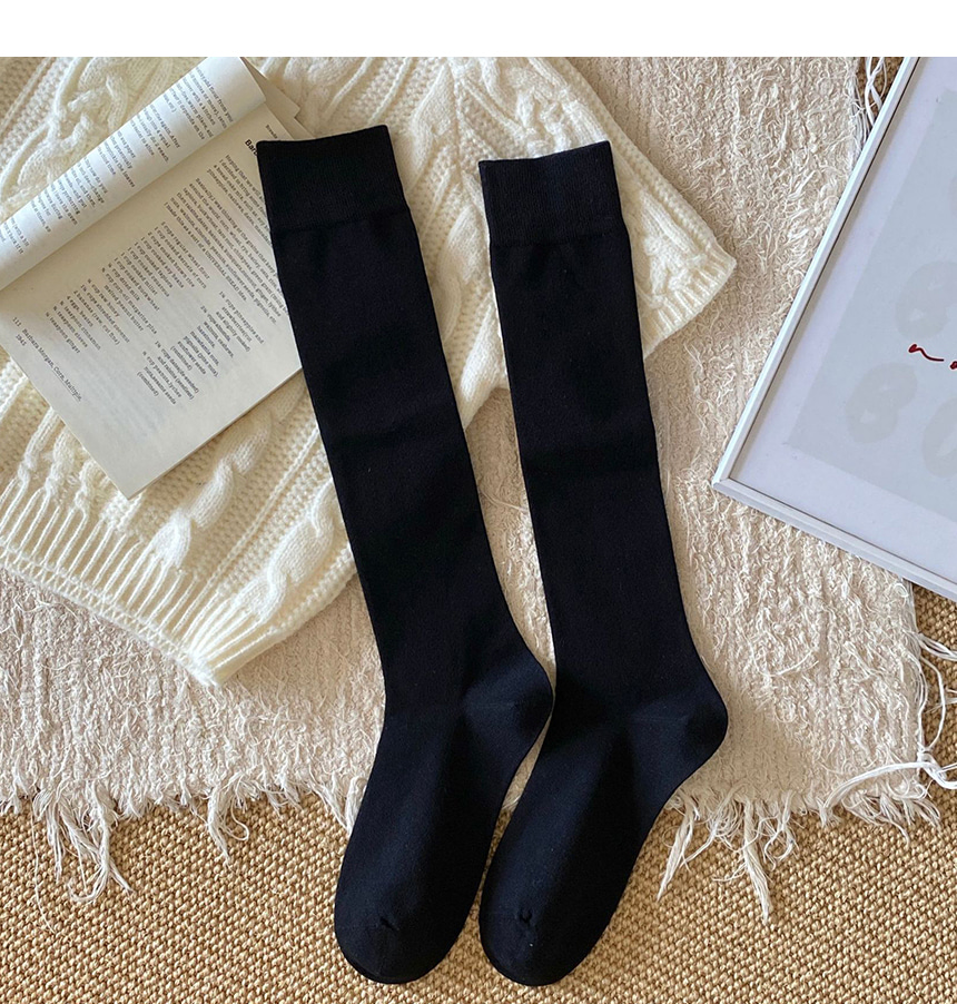 Autumn Basic Long Crew Socks