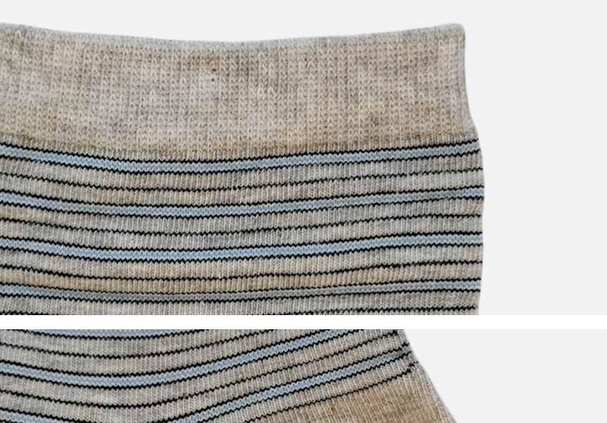 Multi Stripe Crew Socks