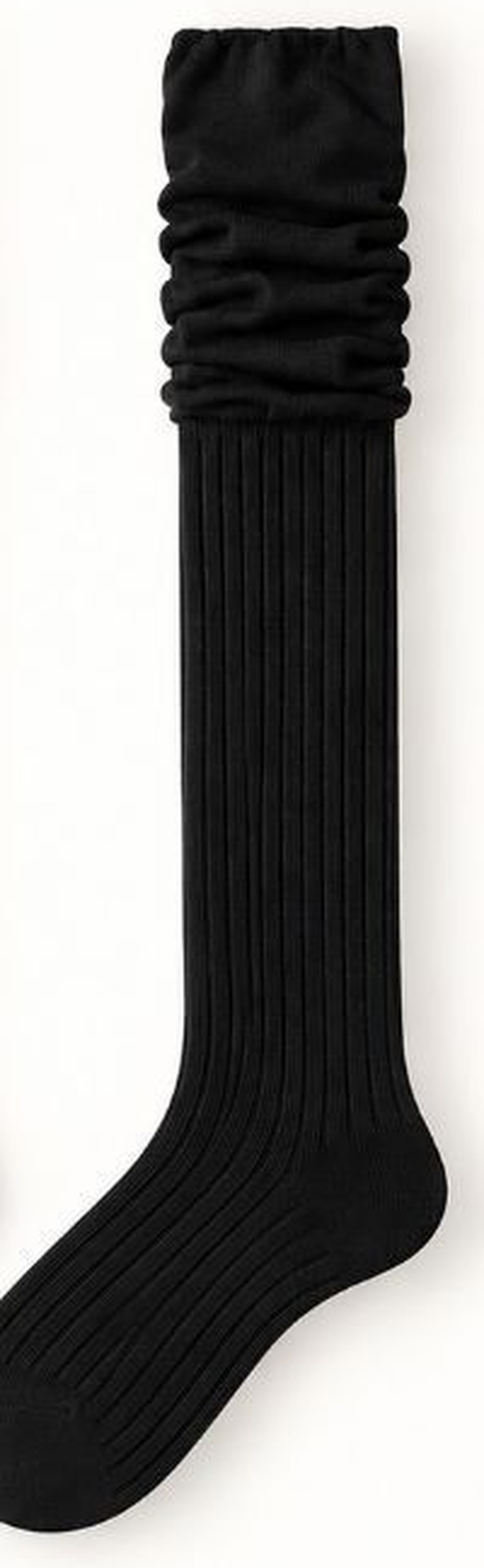 Overknee Socks Ribbed Long Socks