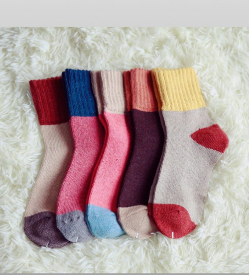 Colorful Thick Winter Basics Women's Sweater