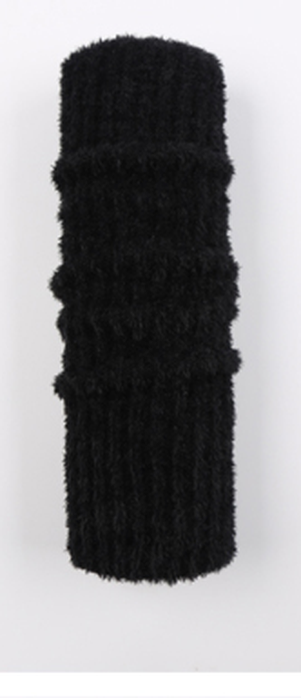 Fluffy Fur Leg Warmer Winter Socks