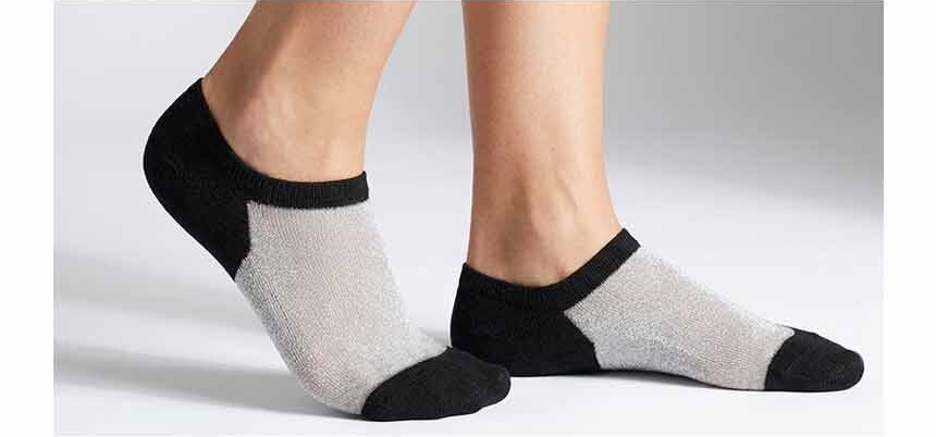 Women's Sheer Mesh Sneaker Socks, Set Of 3