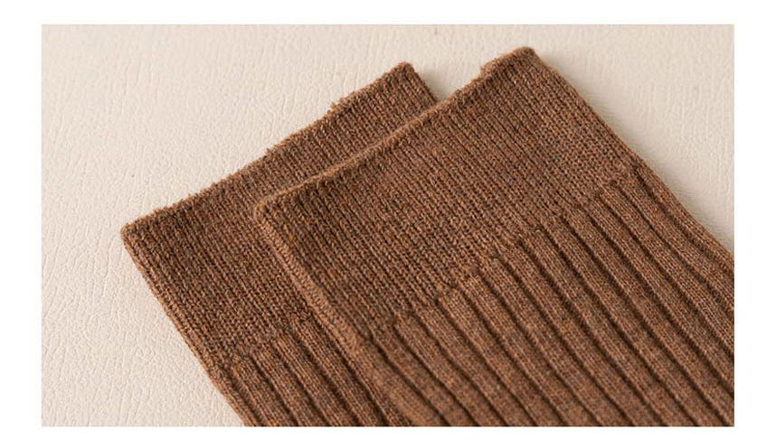 Women's Crew Socks Ribbed