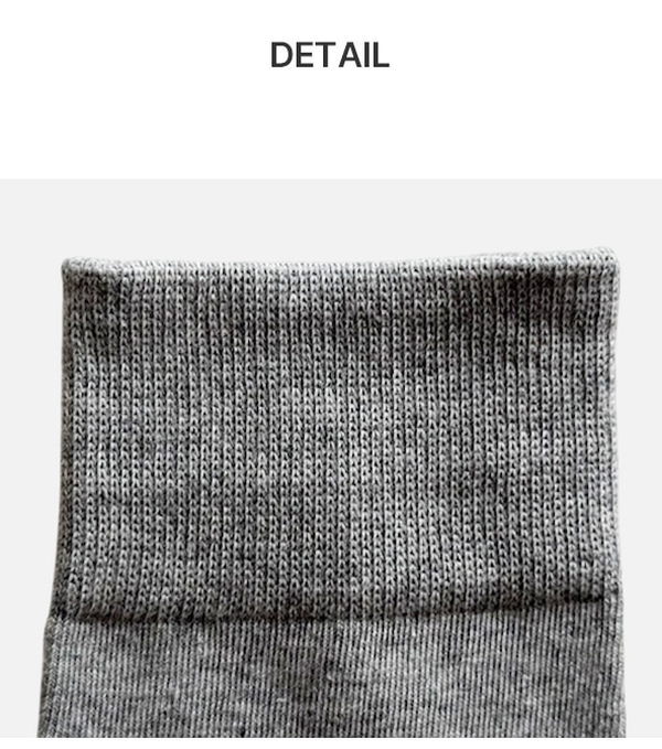 Autumn Basic Long Crew Socks