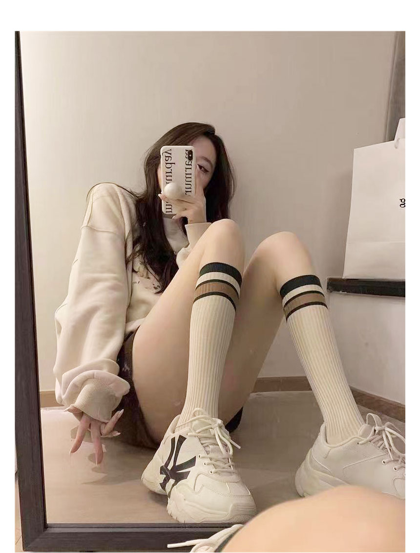 Striped Crew Socks