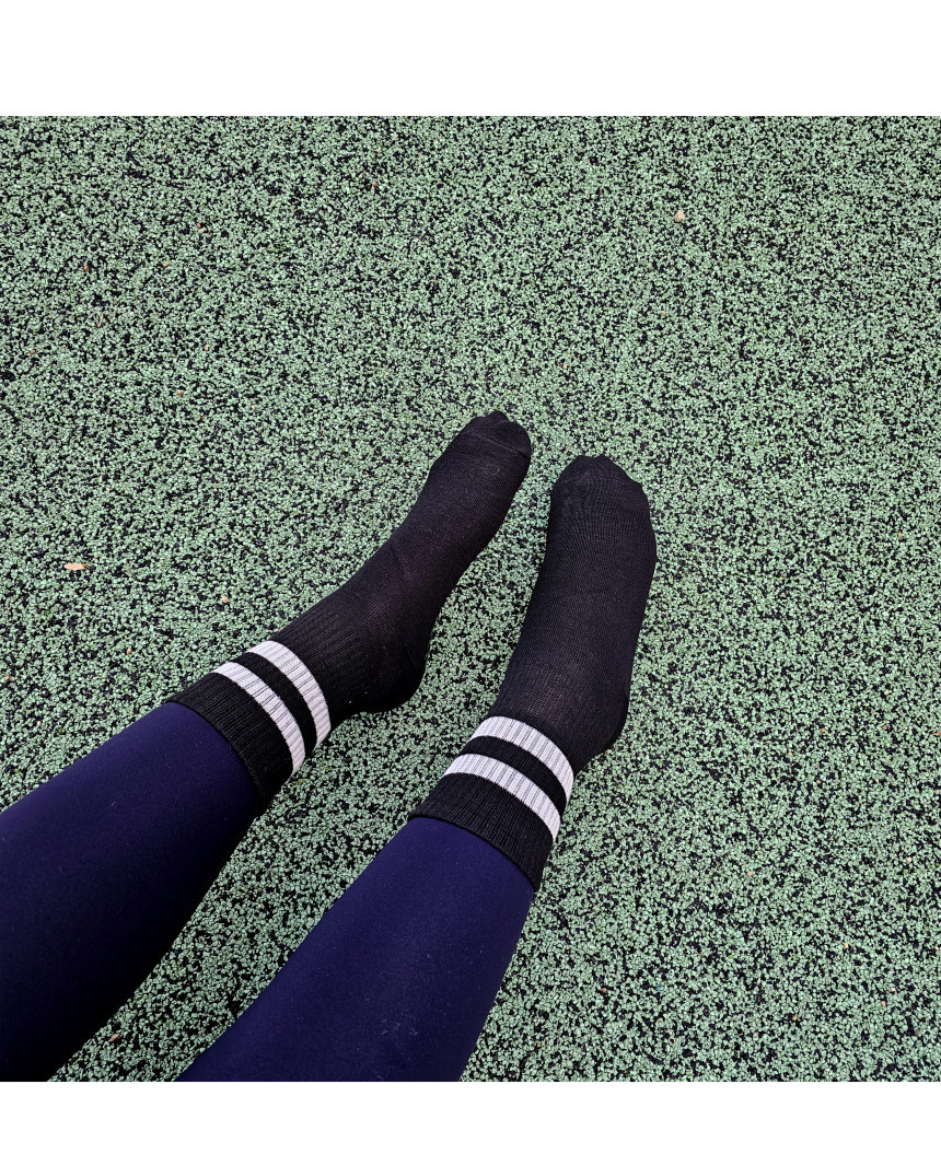 Non-Slip Pilates Socks Mid-Calf