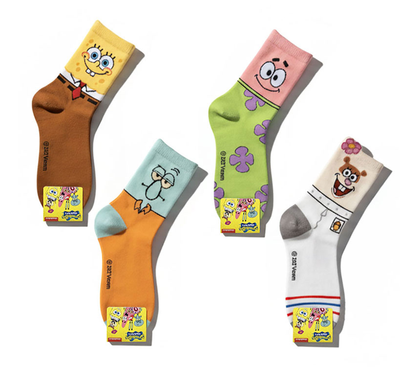 Character Ankle Socks, Ribbed Knit