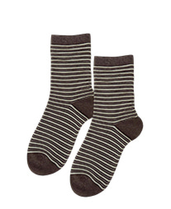 Multi Stripe Crew Socks
