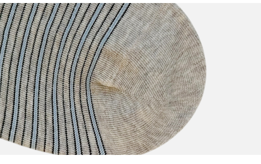Multi Stripe Crew Socks