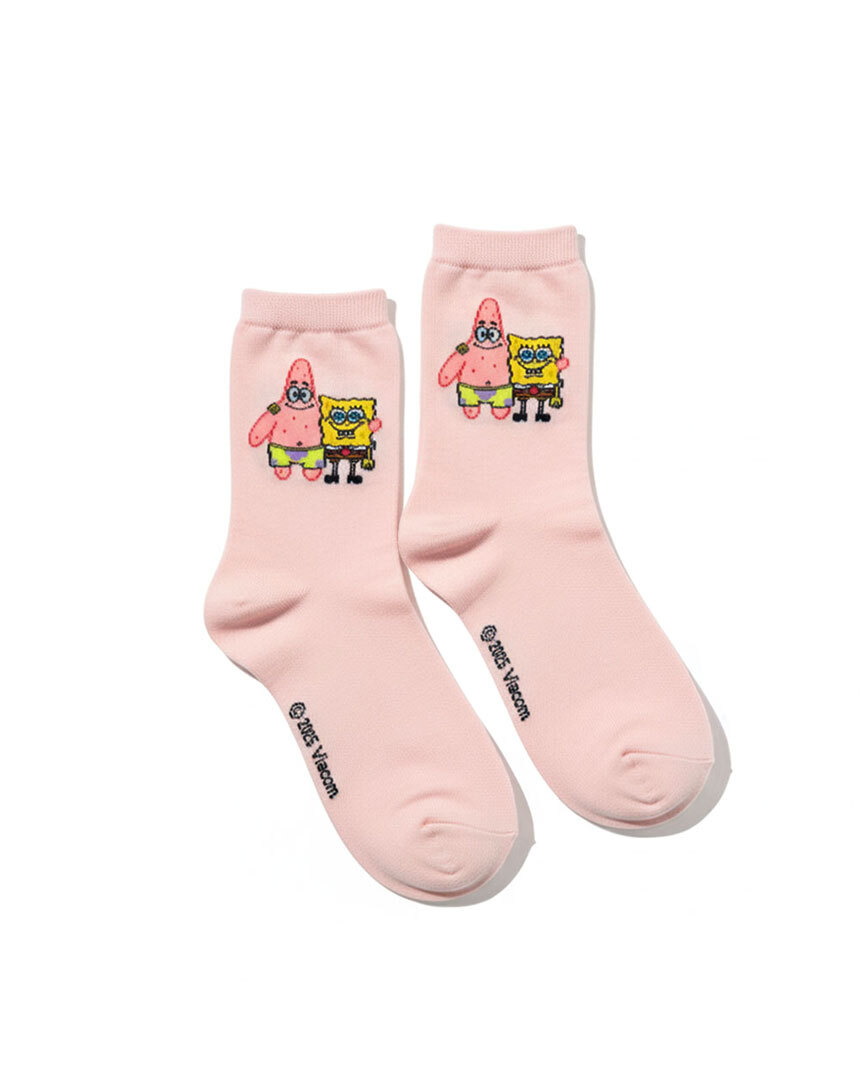 Character Socks Mid-Calf Gift Set Pink