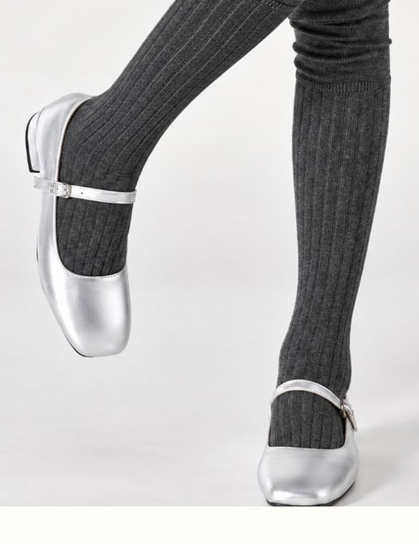 Overknee Socks Ribbed Long Socks