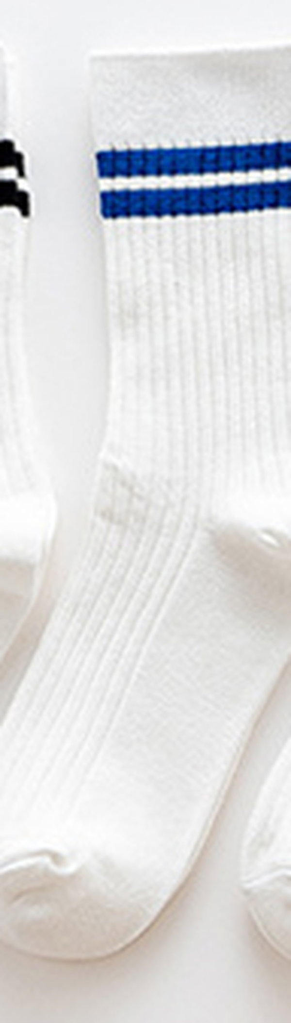 Women's Two-Stripe Point Line Socks