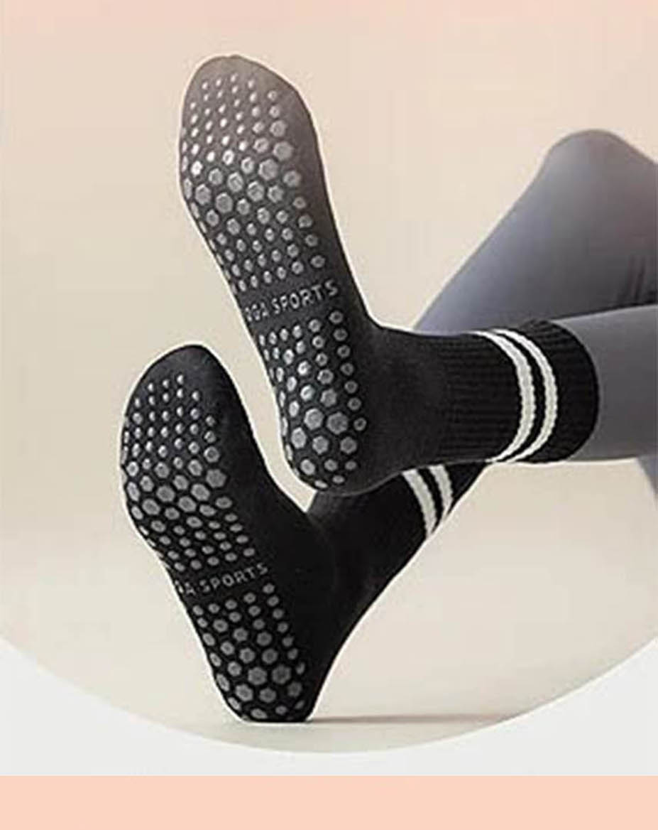 Non-Slip Pilates Yoga Socks Women's