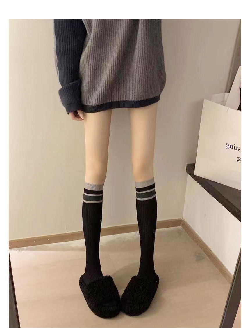 Striped Crew Socks