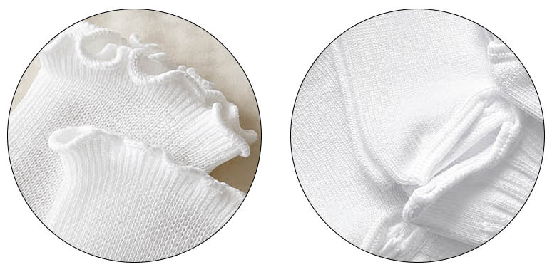 Ring Leg Warmer Thin Knit Ankle to Calf