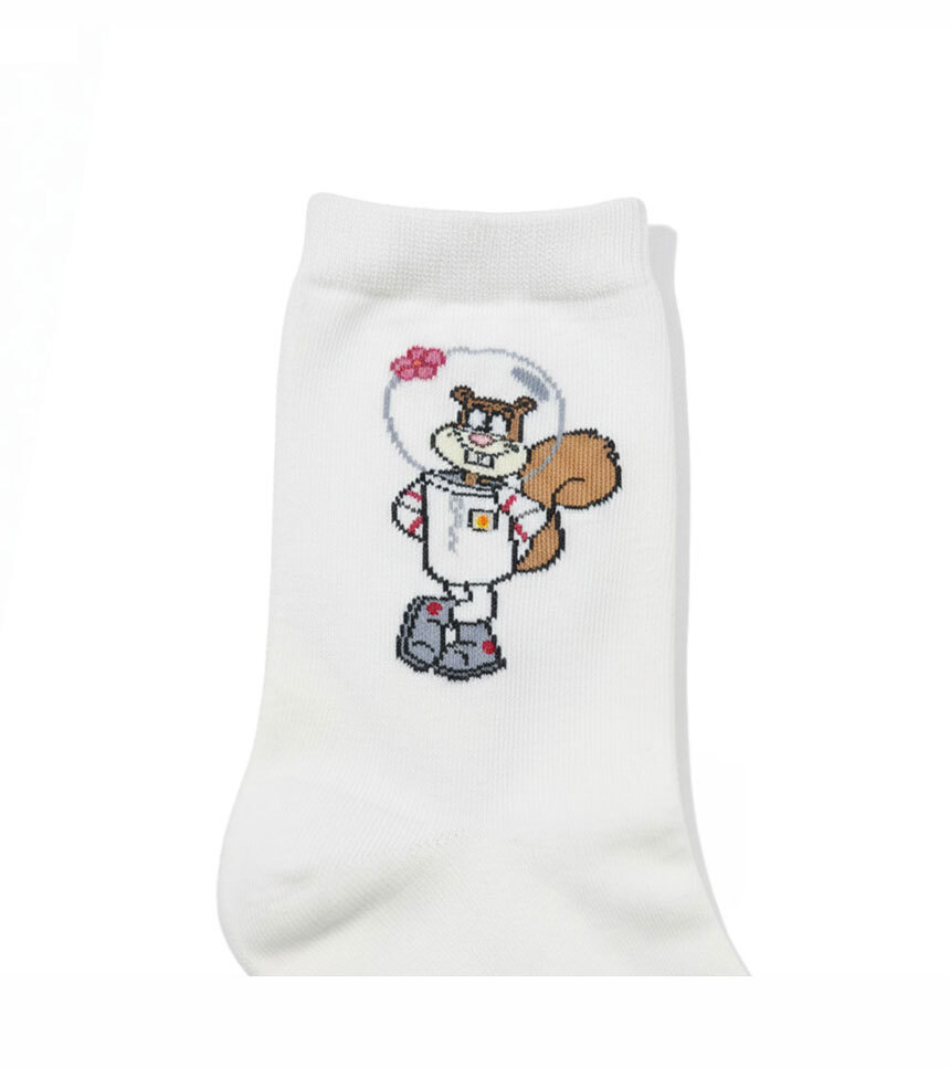 Character Casual Socks White