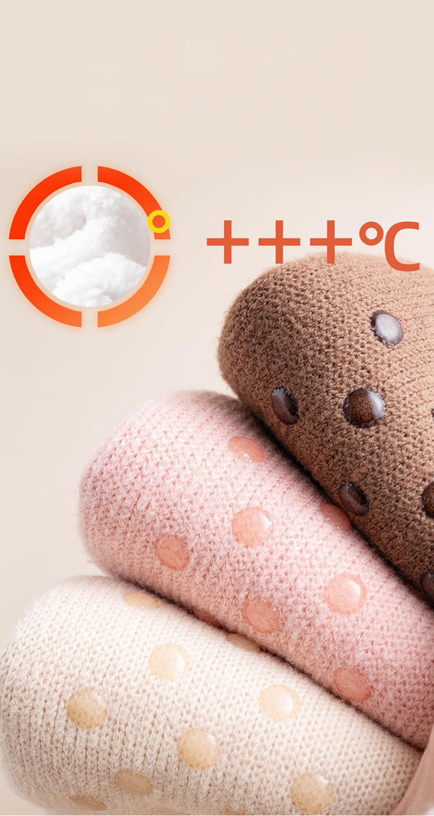 Women's Fleece Knit Socks Winter Sleep