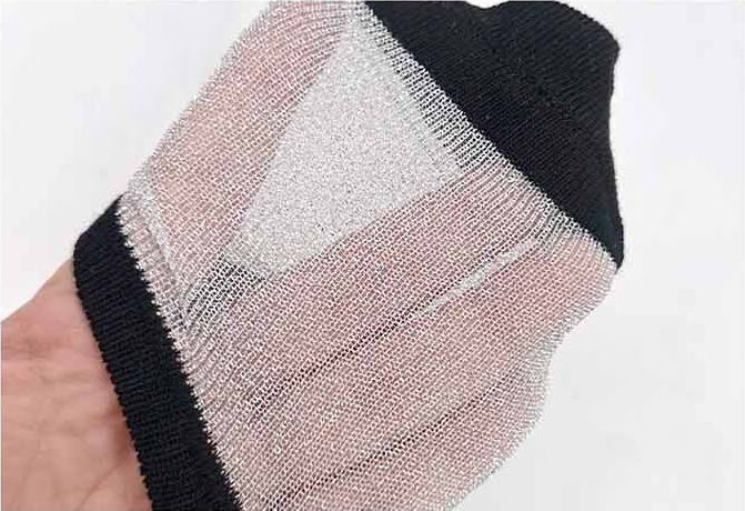 Women's Sheer Mesh Sneaker Socks, Set of 3 Pairs, Random Color