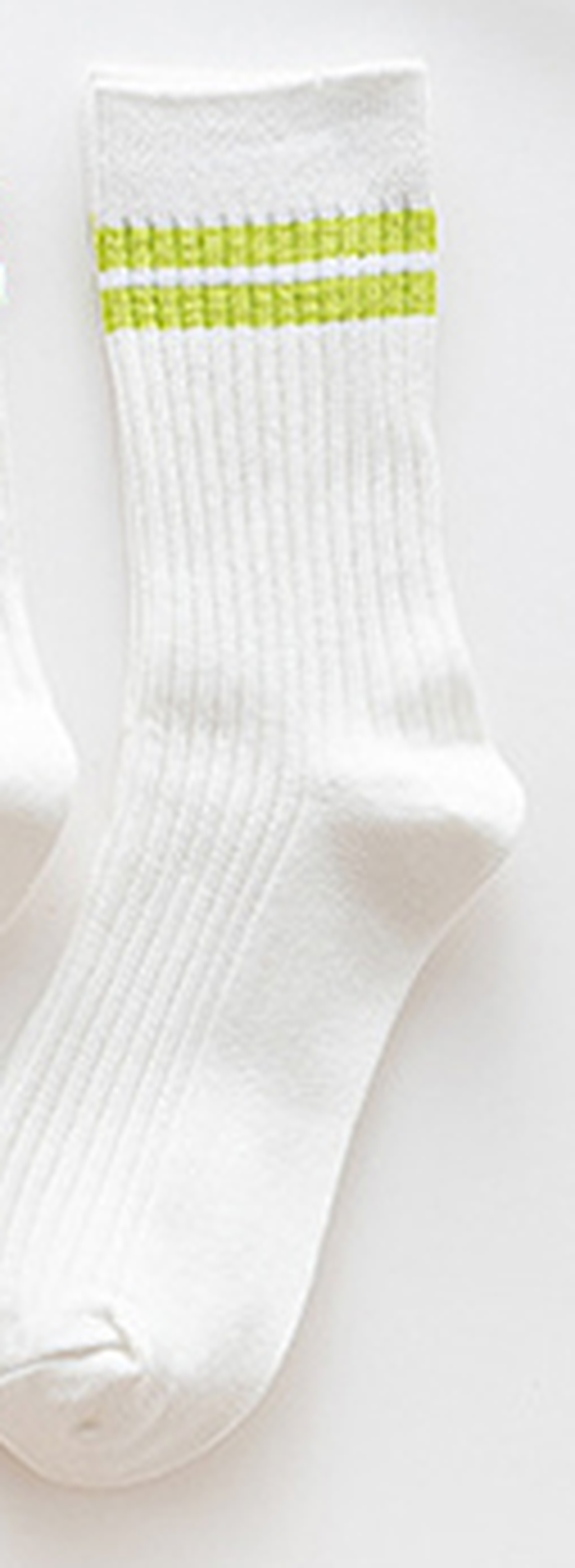 Women's Two-Stripe Point Line Socks