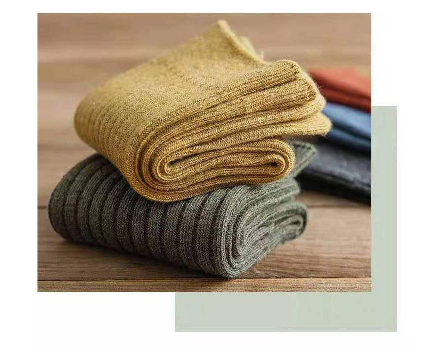 Women's Crew Socks Ribbed