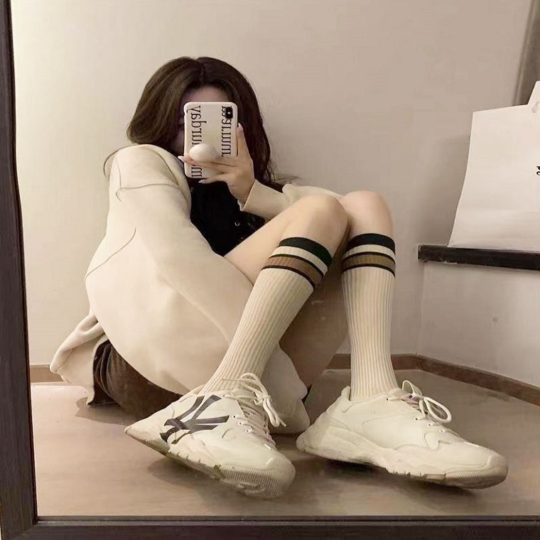 Striped Crew Socks