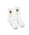 Character Crew Socks White