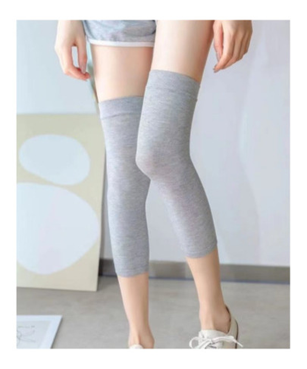 Grey Women's Knee Socks
