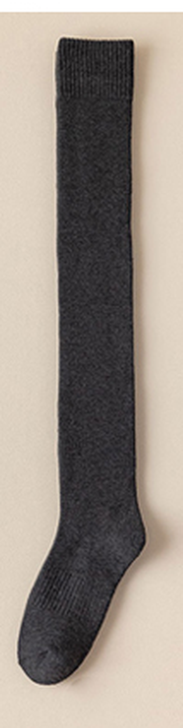 Recico Thick Fleece Over-Knee Socks Warm Heated Winter