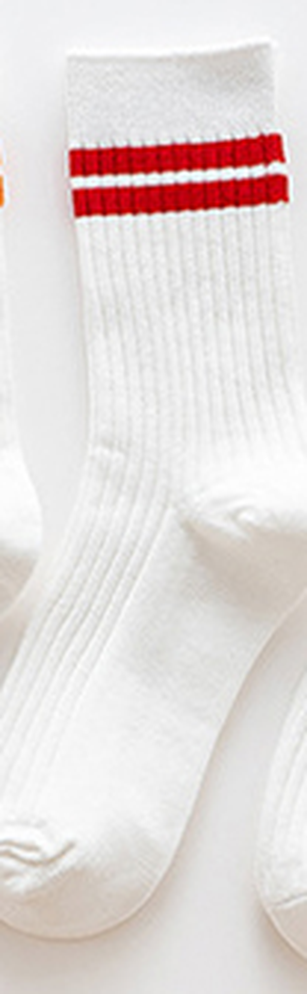 Women's Two-Stripe Point Line Socks
