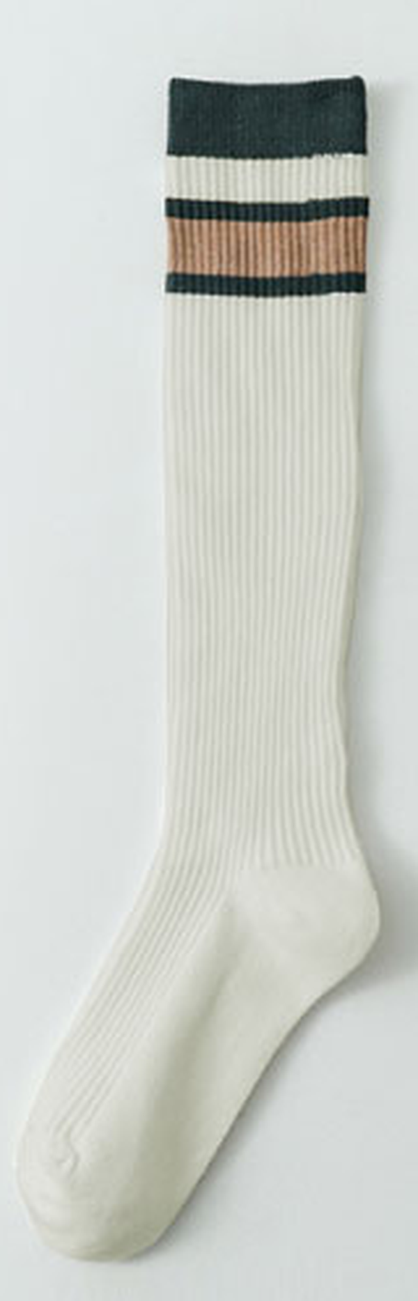 Women's Striped Colorblock Ribbed Socks