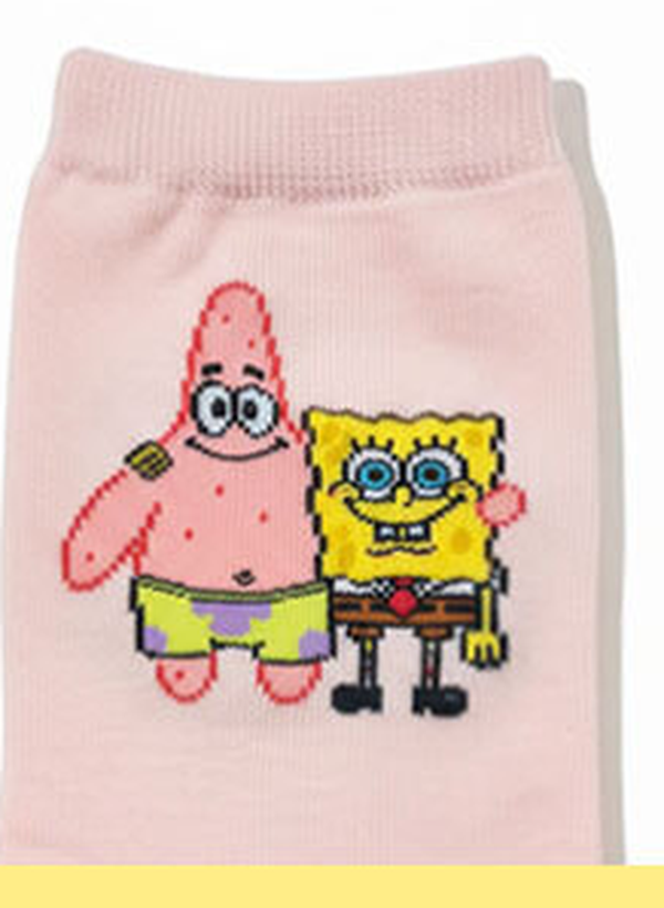 Character Socks Mid-Calf Gift Set Pink