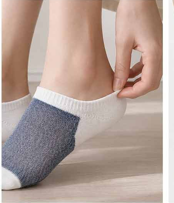 Women's Sheer Mesh Sneaker Socks, Set Of 3