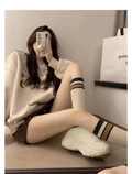 Striped Crew Socks
