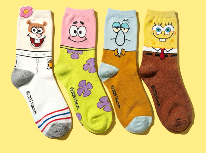 Character Ankle Socks, Ribbed Knit