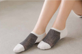 Women's Sheer Mesh Sneaker Socks, Set of 3 Pairs, Random Color