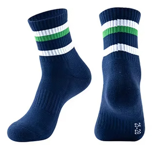 Quarter Rainbow Cotton Sports Socks